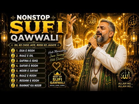 SOULFUL QAWWALI NIGHT 🌙 Relaxing Sufi Music