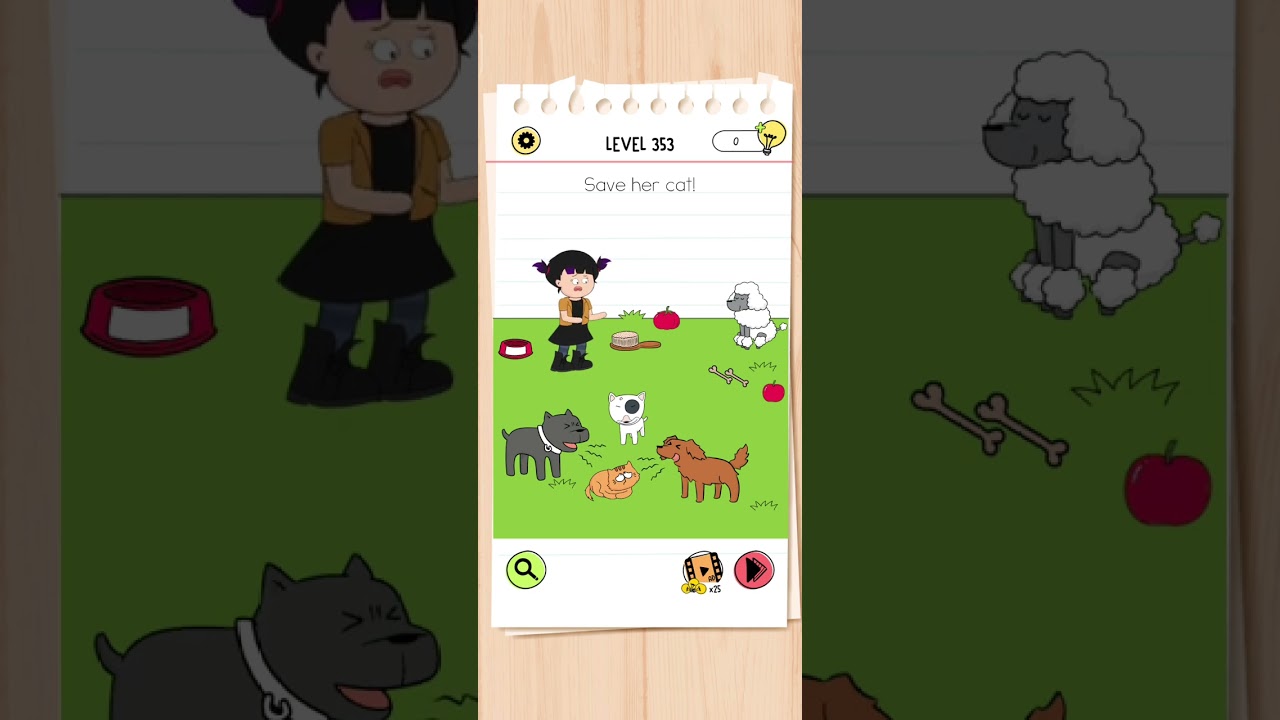 look at me×3専用 確認でき次第、元の値段に戻します Brain Test All Star IQ Boost Level 353 Walkthrough Solution - YouTube