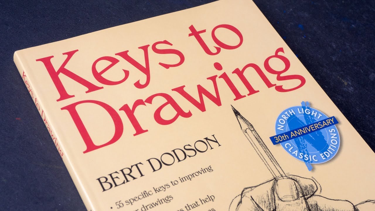 Keys to Drawing Bert Dodson HC DJ 1985 Art 9780891341130