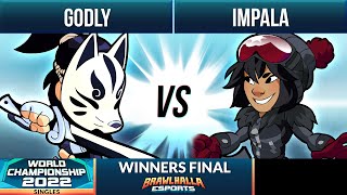 Godly vs Impala - Winners Final - Brawlhalla World Championship 2022 - 1v1