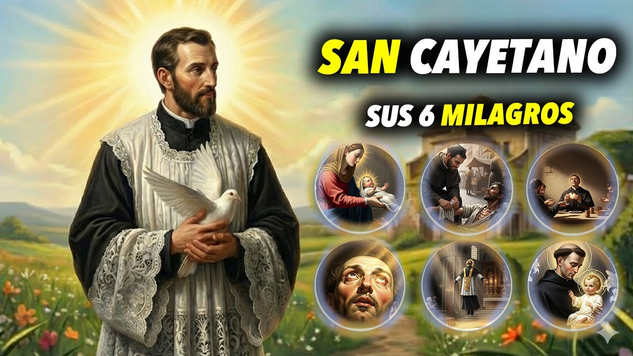👶 SAN CAYETANO: Los 6 Milagros Más Asombrosos | Historias de Santos 📜