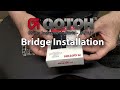Sawtooth Gotoh Bridge Install