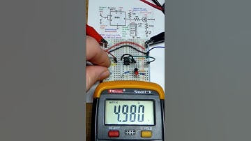 555 Output Voltage Multimeter Pull Up Resistor Helps Measurement #measuringtool #multimeter #555