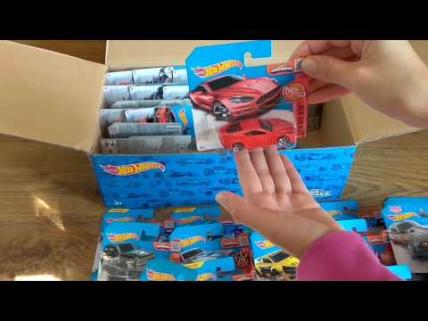 Обзор #3: Распаковка МЕГА упаковки набор машинок Hot Wheels! 50 штук, все эксклюзивные!