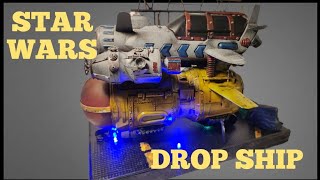 Child's toy kitbashed into a Spaceship. #scratchbuild #kitbash