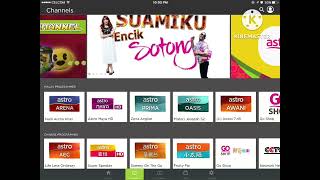NJOI Now user interface (Watch it on your iPad) screenshot 1