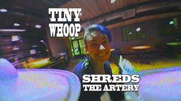 Shredding the Artery - TINY WHOOP - Team BIG WHOOP - Inductrix FPV - YAW YAW YAW