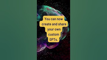 Custom GPTs are here #chatgpt #openAI #ai #ainews #shorts #viral