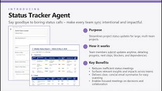 Building the Status Tracker Agent in Copilot Studio