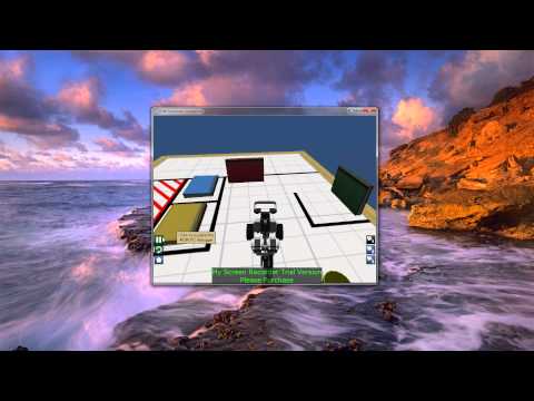 RobotC Simulation Program- Obstacle Course