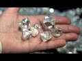 Como identificar diamantes brutos confundidos com outras pedras