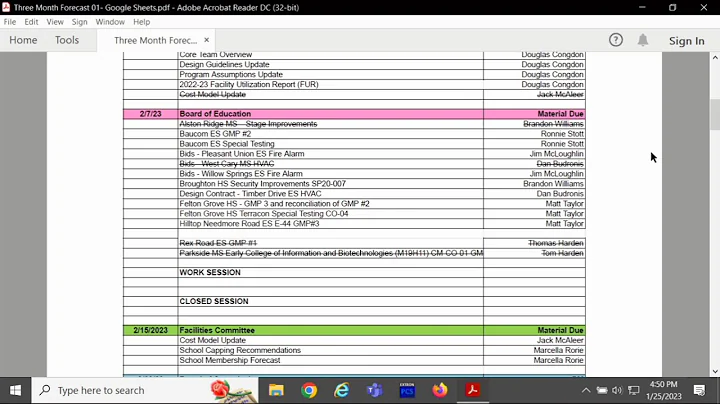 23-1-25 Facilities Committee