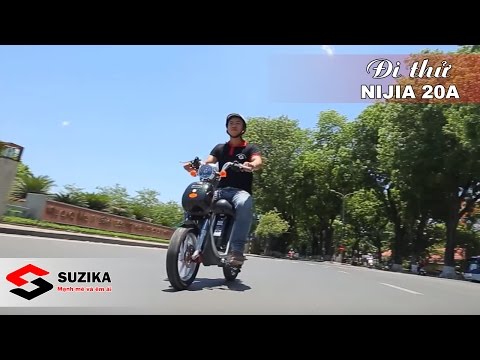 Video Đi thử xe đạp điện Suzika Nijia 20A | Suzikavn.com✔ - youtube