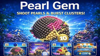 Pearl Gem 💎 | Colorful Bubble Shooter Gameplay (Android) screenshot 2