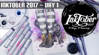 INKTOBER Challenge 2017 - Day One