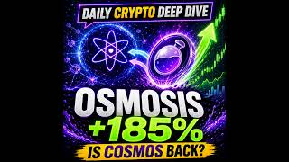 Daily Crypto Deep Dive: Osmosis Surges 185% — Is the Cosmos Comeback Finally Starting?
