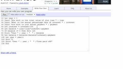 BASIC Programming lesson 3 - Loops