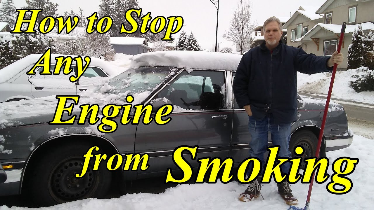 How I stopped my engine from smoking without any parts! - YouTube