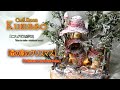 【ミニチュアハウスの作り方21】「森の家のクリスマス」How to make Christmas in a forest house@Craft Room kumaso