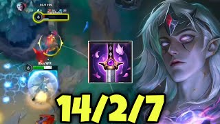 WILD RIFT ADC // THIS VARUS IS TOO STORENG IN THIS BUILD AND RUNES IN PATCH 7.1 GAMEPLAY!