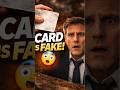 “That Card Is Fake ” Then He Froze 😳
