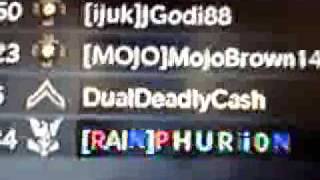 Call of duty world at war rainbow name