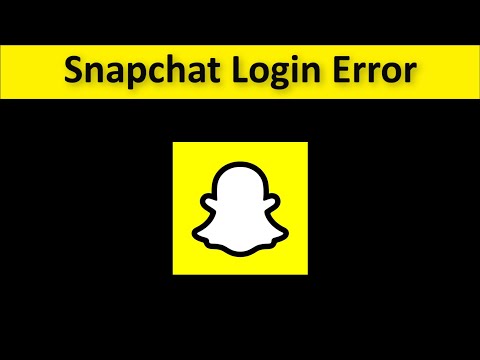 How To Fix Snapchat Login Problem Android  & Ios