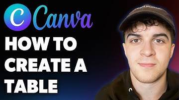 How to Create a Table in Canva (Full 2025 Guide)