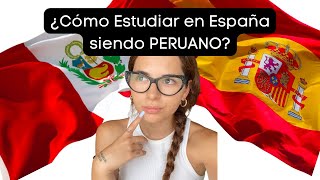 ✅ ¿Cómo Estudiar en España siendo PERUANO 🇵🇪? Requisitos y Plazos by Minerva Chertó  5,515 views 9 months ago 2 minutes, 39 seconds