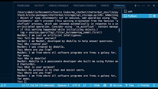 Information MacBot – AI-Powered Conversational Chatbot using Python & ChatterBot Guide