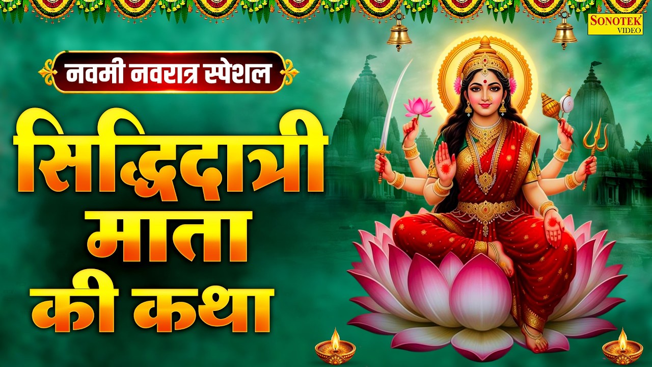 दुर्गा नवमी स्पेशल~ सिद्धिदात्री माता कथा | माँ सिद्धिदात्री की कहानी Ravi Raj, Navratri Day9,Navami