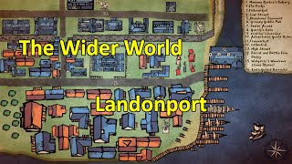 Last Night's Table - Wider World - Landonport