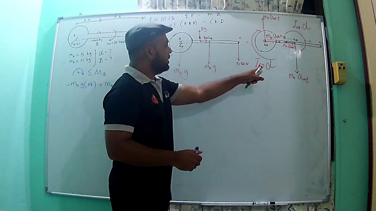 DYNAMICS Chapter 10 Force Acceleration Part 06 - YouTube