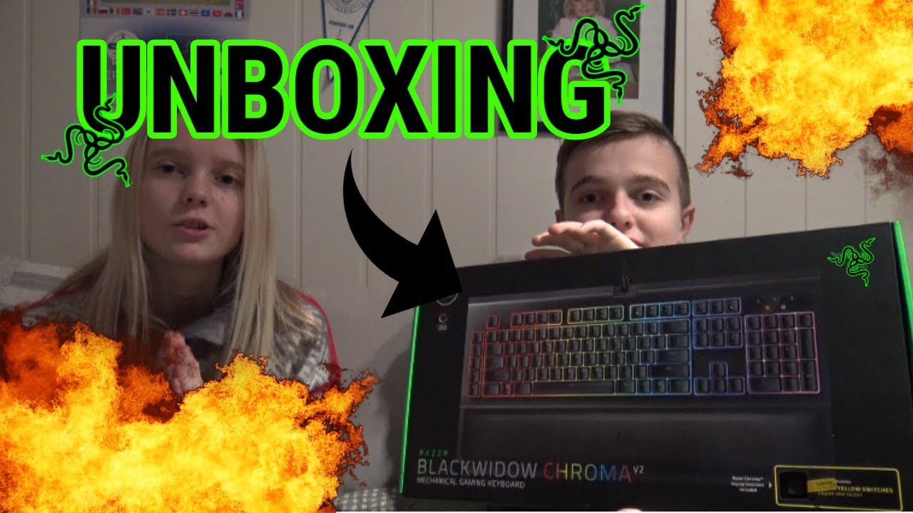 RAZER TASTATUR UNBOXING