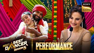 'Udja Kale Kawan' पर इस Duo की Outstanding Performance | India's Best Dancer S5 | Performance