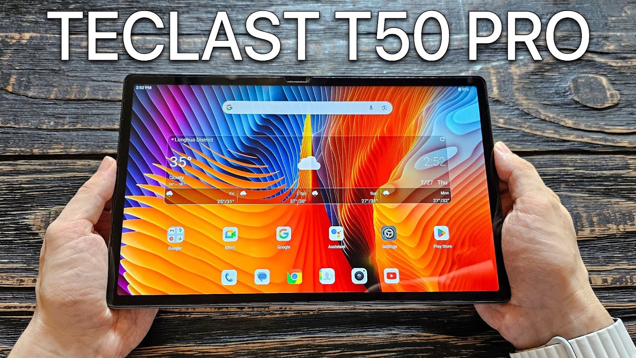 Teclast T50 Pro: Affordable 11-Inch Tablet with 2K Display, 4G LTE and  Android 13 - REVIEW