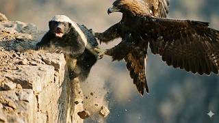 This Eagle Carried Off The Honey Badger And Dropped It To The Bottom Of The Abyss.