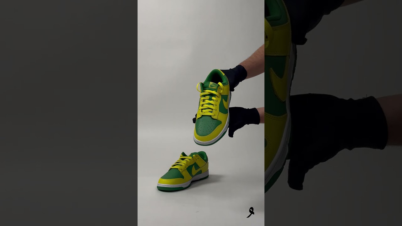 Get A Look At Nike Dunk Low Retro Reverse Brazil - YouTube