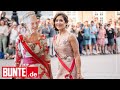 Goldschimmer &amp; Rosenranken: Beim Bankett trumpfen Margrethe &amp; Mary von Dänemark modisch auf