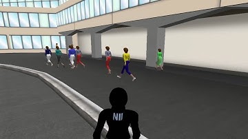 OpenEnergySim - Walking Among Bots (Pedestrian Experience)