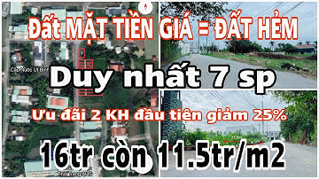Đất BÌNH CHÁNH MẶT TIỀN ĐƯỜNG, thích hợp XÂY TRỌ, đường Đinh Đức Thiện|NGAY KHU CÔNG NGHIỆP CẦU TRÀM