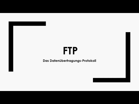 FTP einfach und kurz erklärt