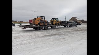 Double the FUN -- Transporting two  Skidsteers by Titanic Trailer Services 669 views 4 years ago 5 minutes, 16 seconds