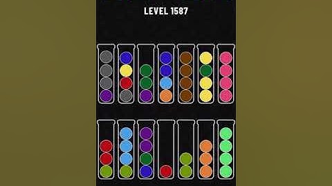 Ball Sort Puzzle - level.1587