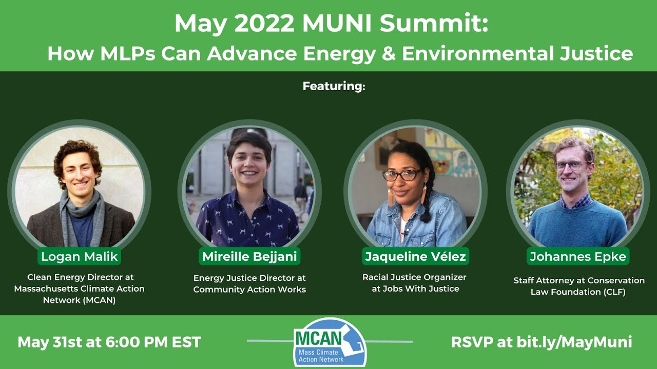 May 2022 MUNI Summit: How MLPs Can Advance Energy and Environmental Justice
