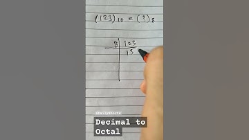 Decimal to Octal #best #viral #new #top #dailyshorts #decimal #octal #decimaltooctal #viralshorts
