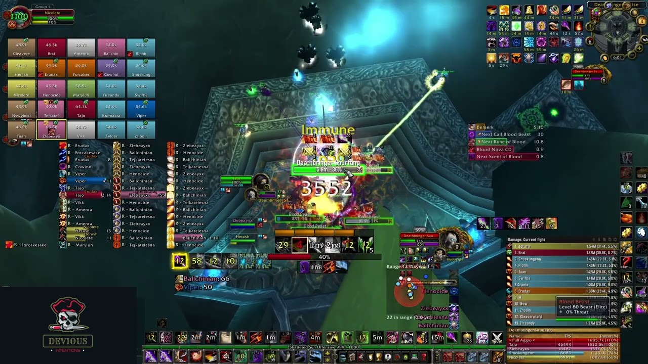 Deathbringer Saurfang 26.5k Rank 1 Rogue POV Warmane