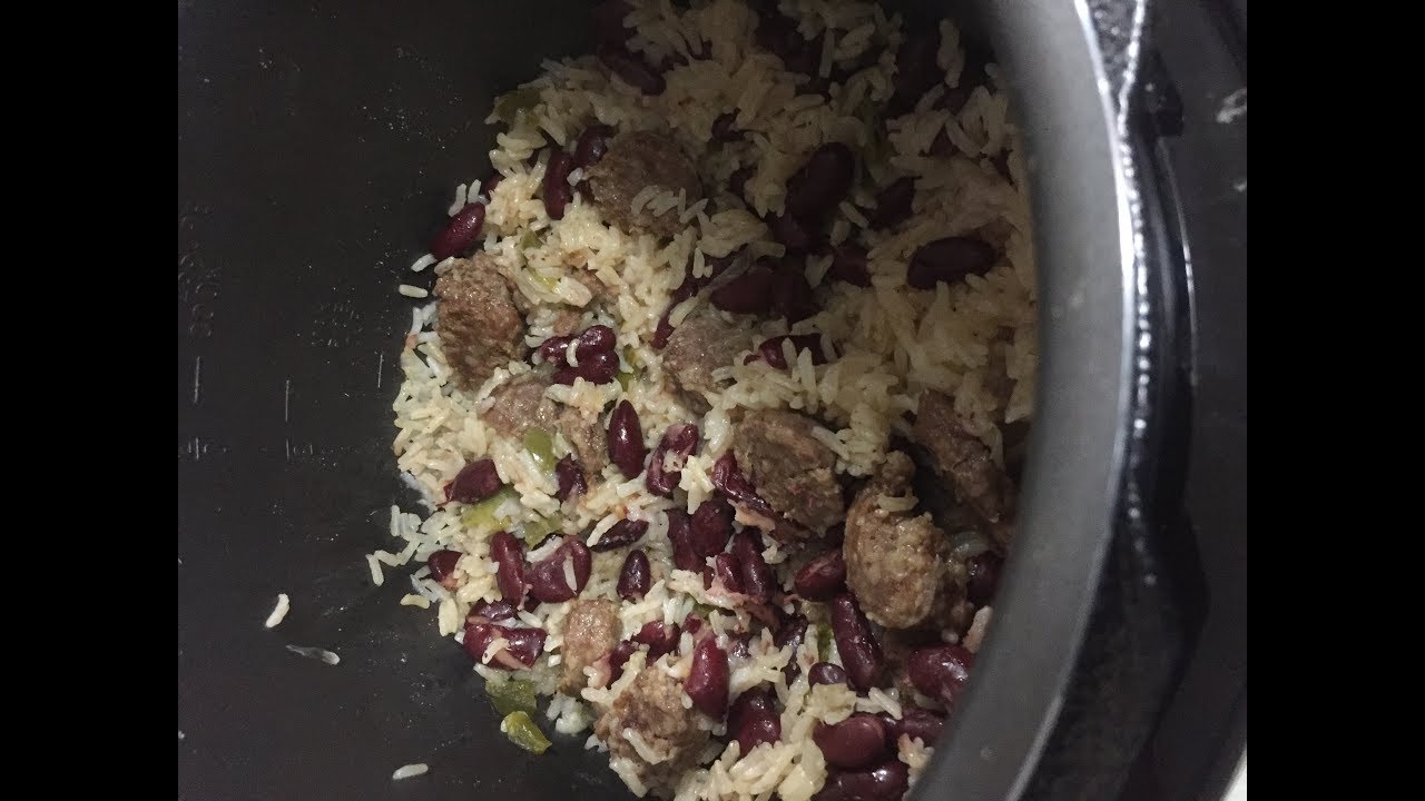 Surprise Red Beans and Rice pressure cooker YouTube