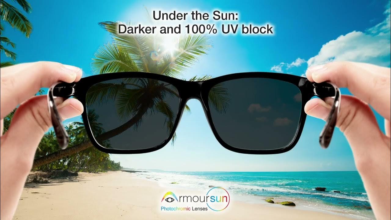 New Photochromic lenses with Blue light Filter. YouTube