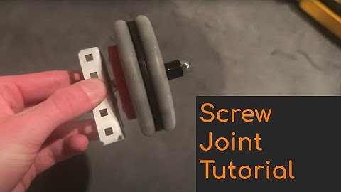 Vex Screw Joint Tutorial